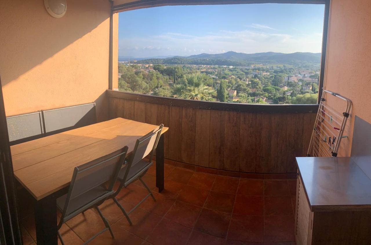 Superbe Duplex 35M2 Vue Mer Avec Piscine Bormes-les-Mimosas Kültér fotó