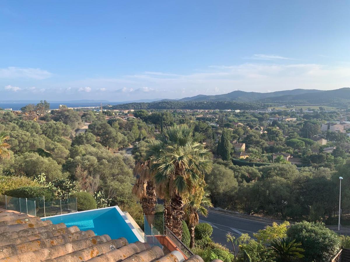 Superbe Duplex 35M2 Vue Mer Avec Piscine Bormes-les-Mimosas Kültér fotó